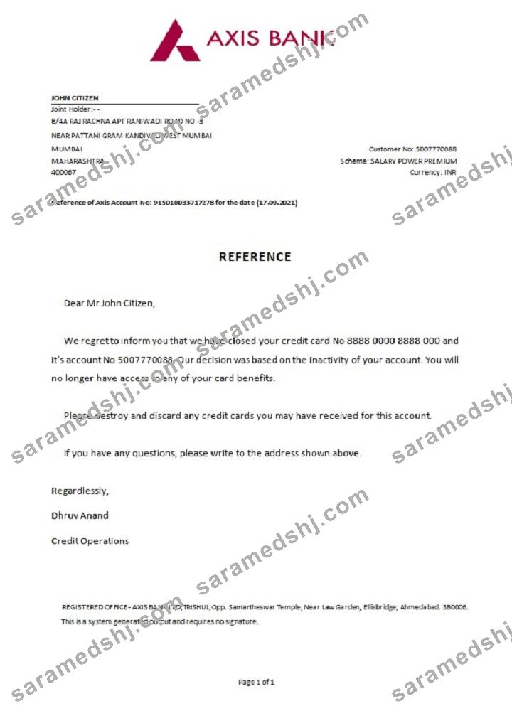 India_Axis_closure reference